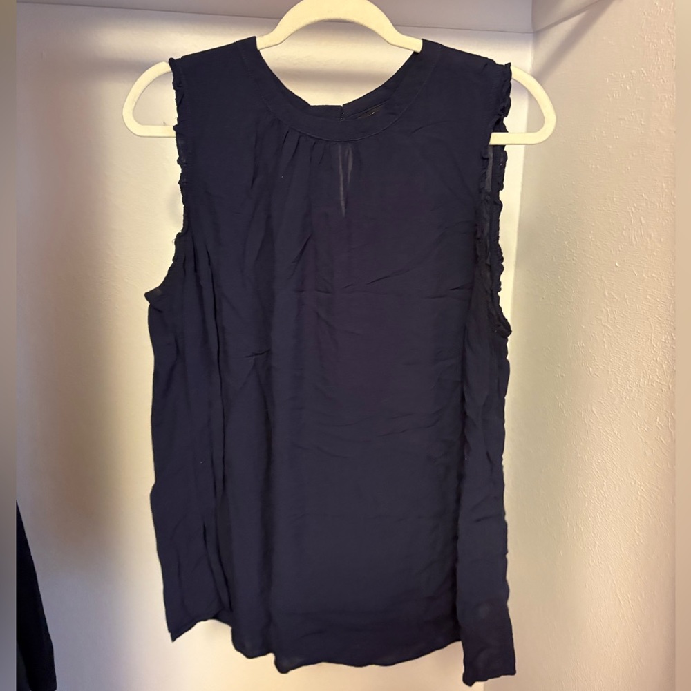 Torrid Navy Sleeveless Women's Top